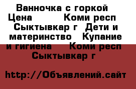 Ванночка с горкой › Цена ­ 400 - Коми респ., Сыктывкар г. Дети и материнство » Купание и гигиена   . Коми респ.,Сыктывкар г.